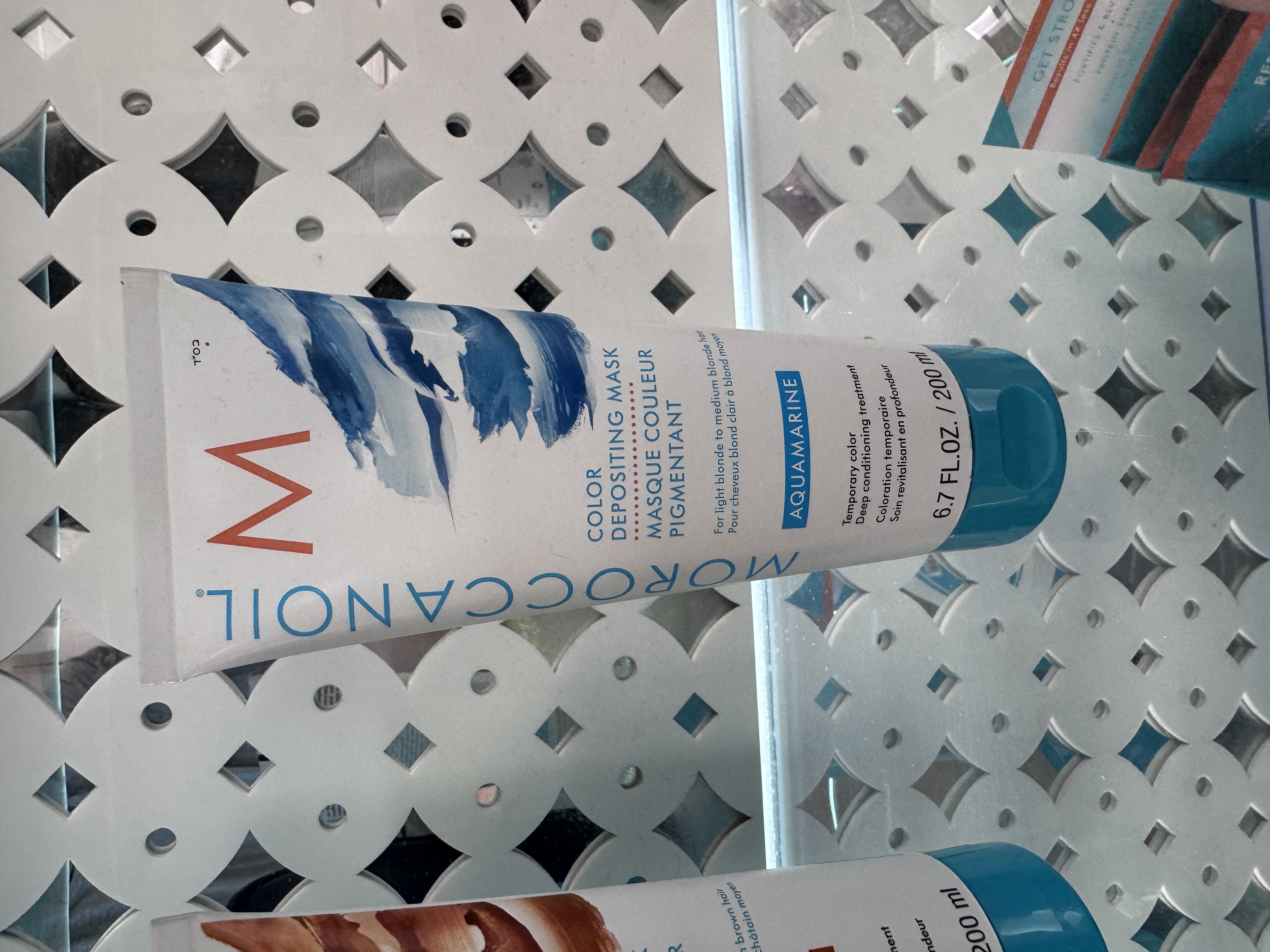 Moroccanoil Color Depositing Mask Aquamarine 200ml