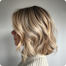 Balayage result at Pazazz Hair Studio, Gloucester